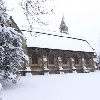 Christ Church in the Snow