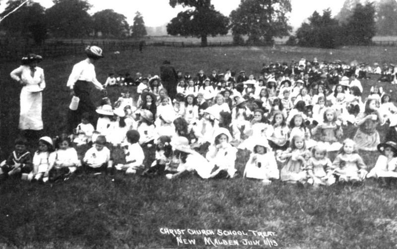 Christ Church School Treat, July 11th 1913
