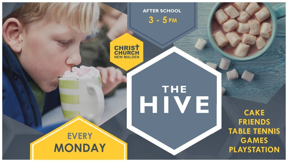 The Hive, Mondays from 3 to 5 pm