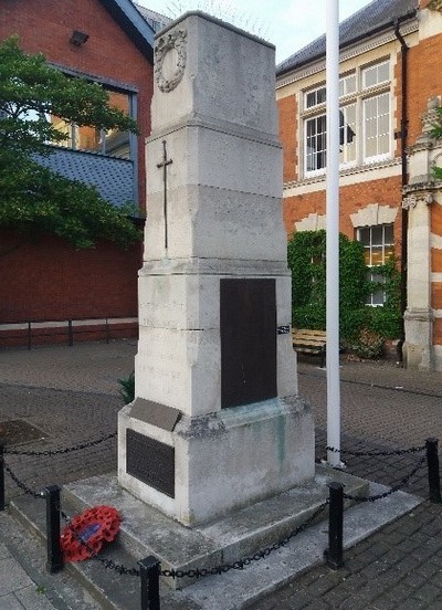 Photo of New Malden War Memorial outside Waitrose in the High Street